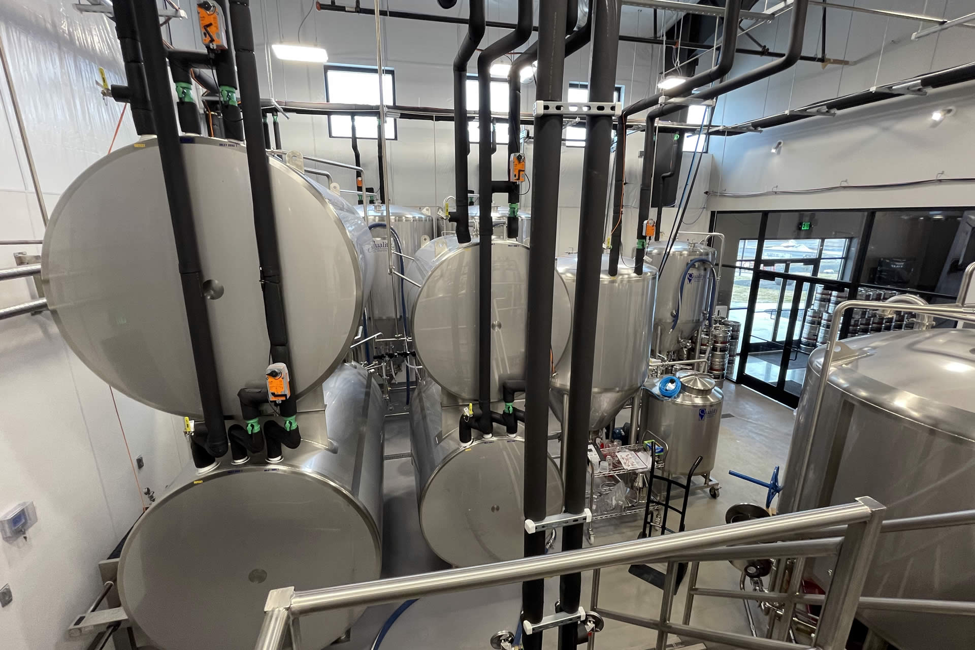 Vantage Point Brewing Co brewing equipment